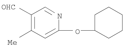 6-(Cyclohexyloxy)-4-methylnicotinaldehyde